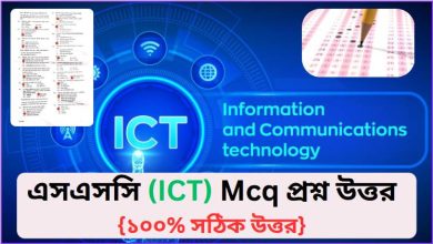 এসএসসি (ICT) নৈব্যক্তিক/ Mcq প্রশ্ন উত্তর ২০২৬